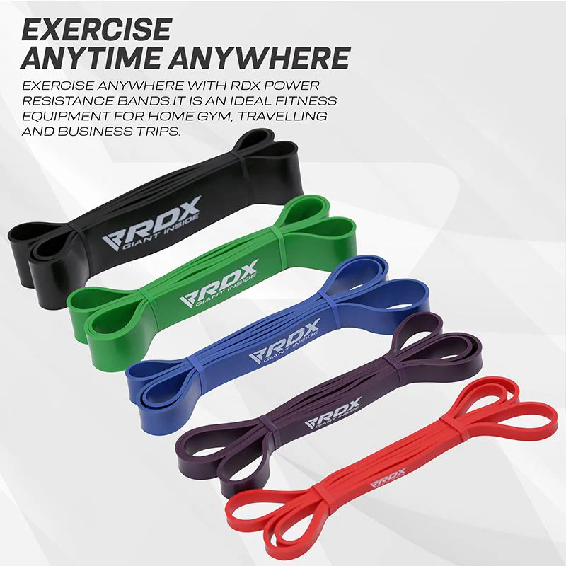 RDX P1 5-in-1 Pull Up Assist & Body Stretching Bands for Resistance Training - Image 6