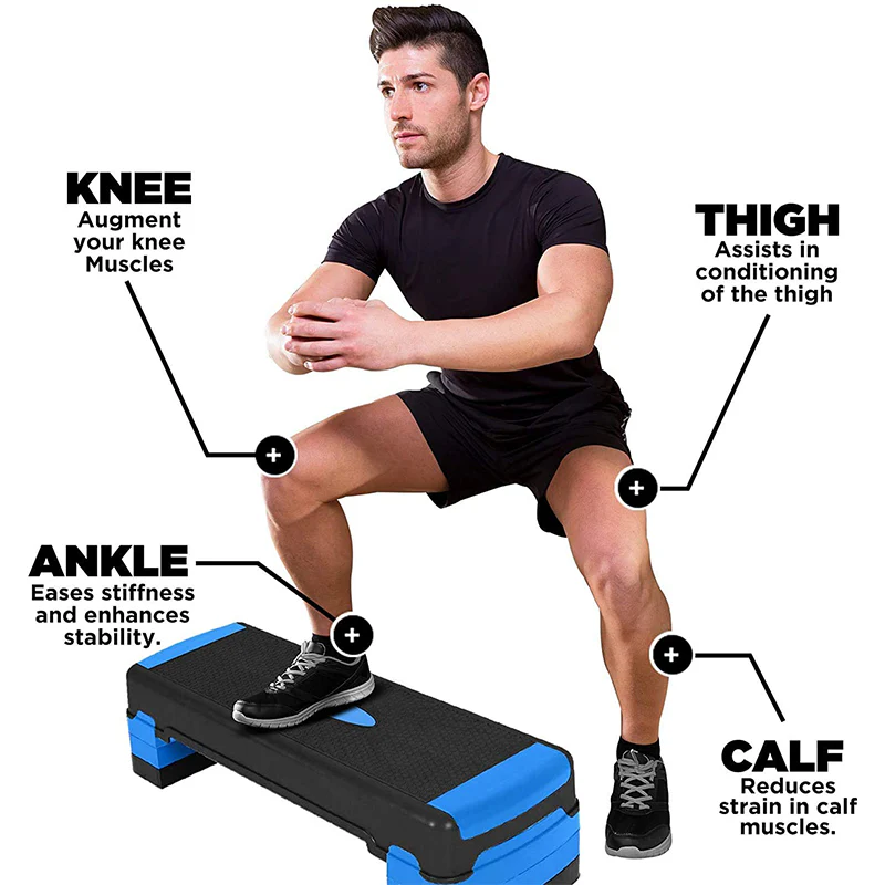 RDX PP Aerobic Step Platform with 3 Adjustable Height - Image 4