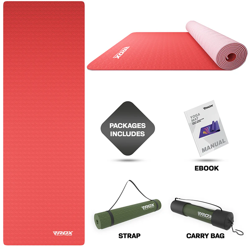 RDX PP 6mm TPE Yoga Mat - Image 2