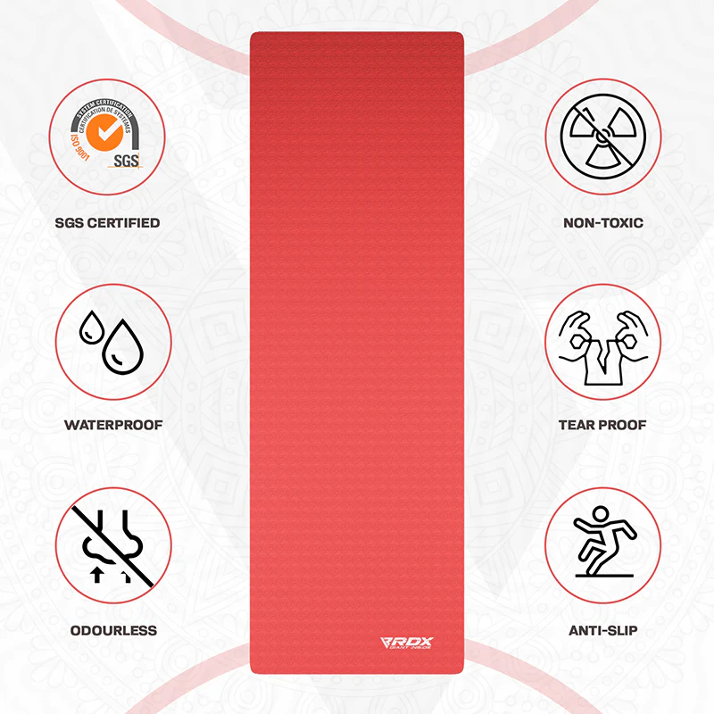 RDX PP 6mm TPE Yoga Mat - Image 4