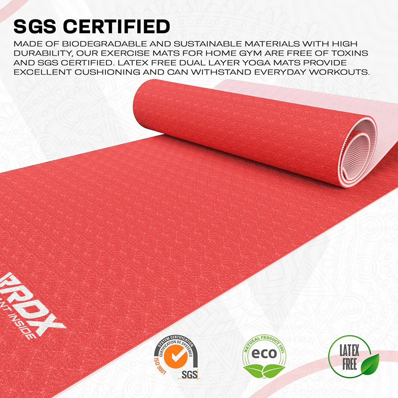 RDX PP 6mm TPE Yoga Mat - Image 5