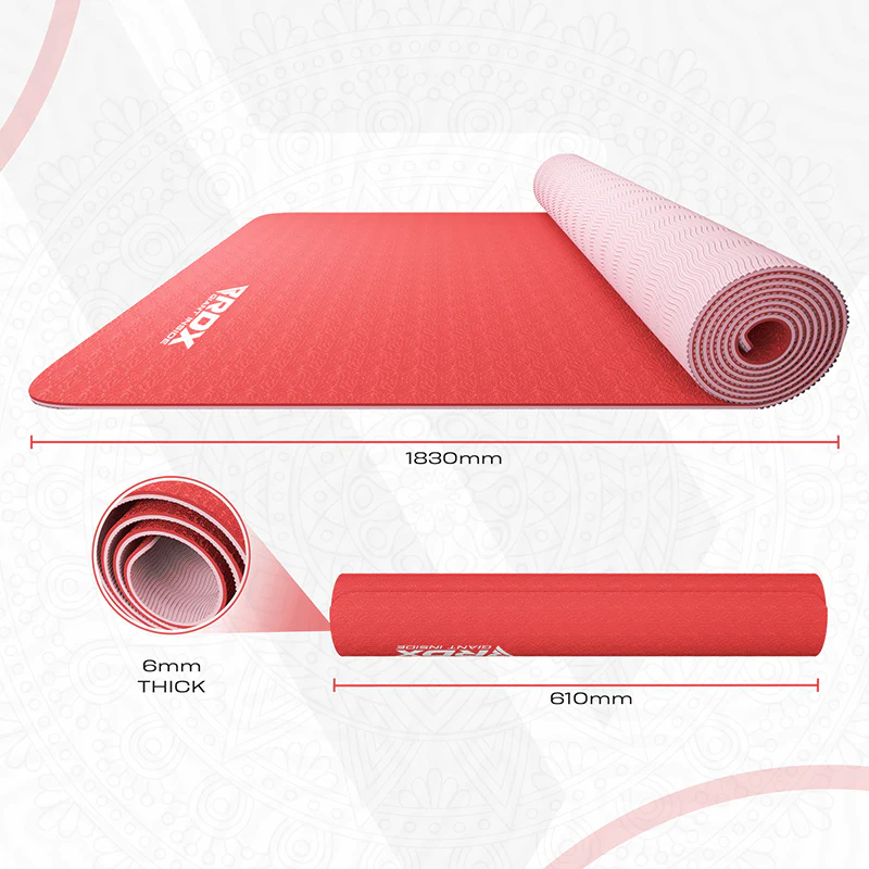 RDX PP 6mm TPE Yoga Mat - Image 8