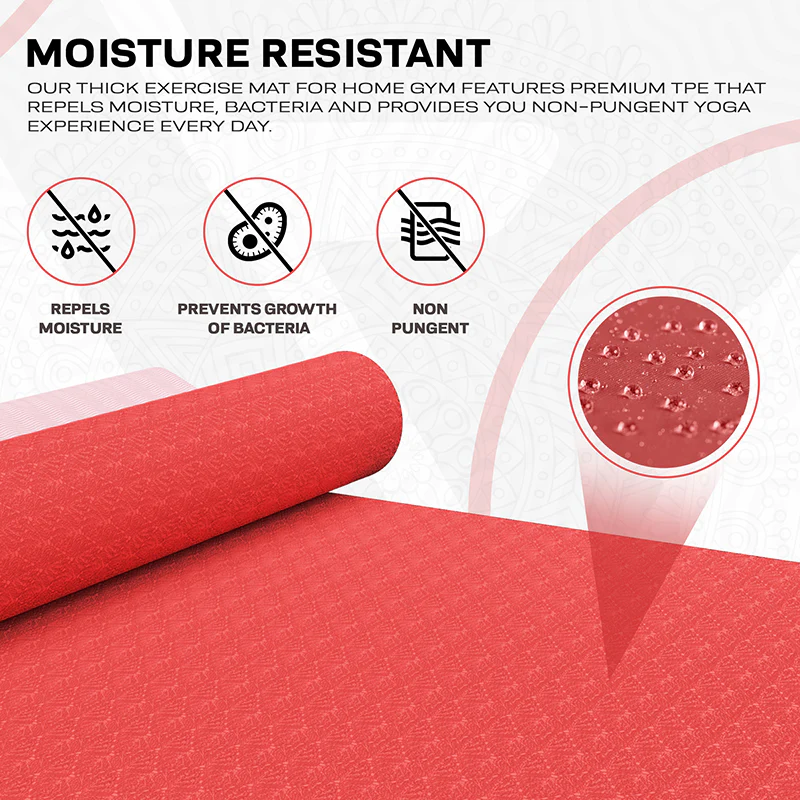 RDX PP 6mm TPE Yoga Mat - Image 9