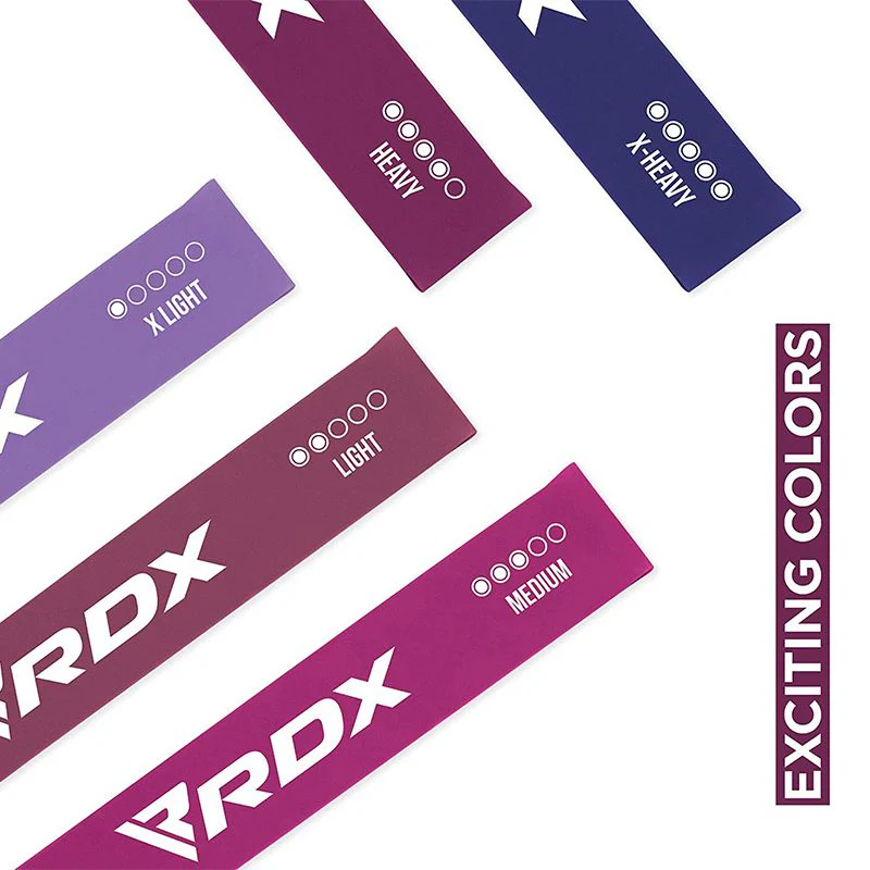 RDX PR 5-in-1 Pull Up Assist & Body Stretching Bands for Resistance Training - Image 7