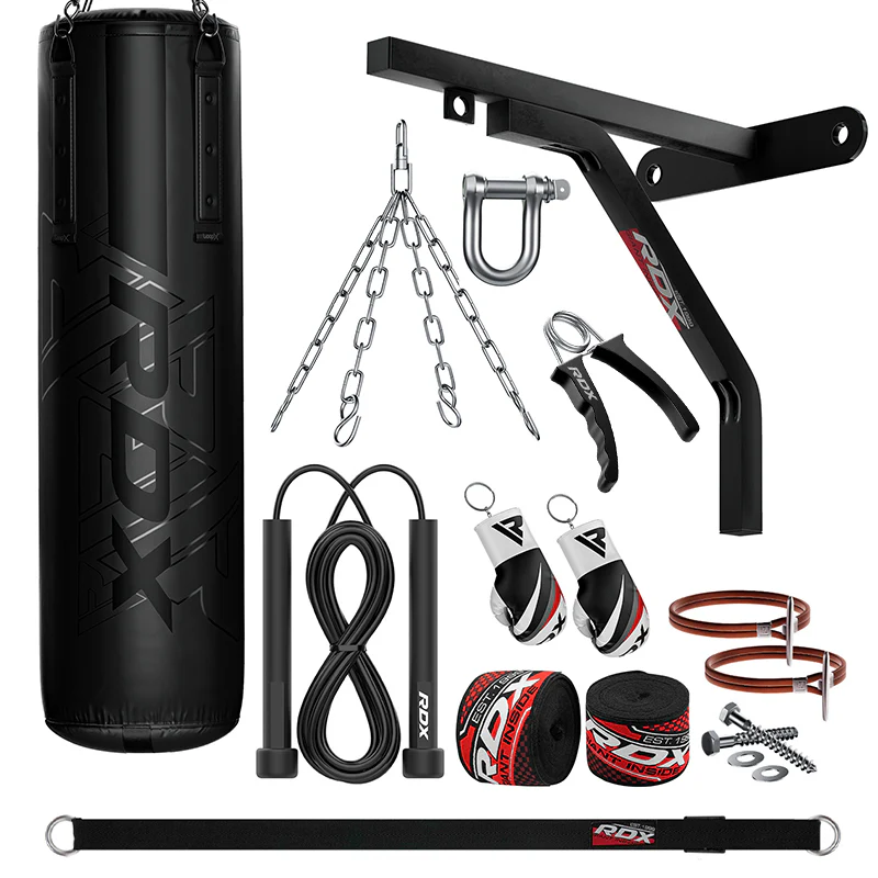 RDX Punch Bag Boxing Training, 15PC Kara Filled 5ft Heavy Duty set - Image 3