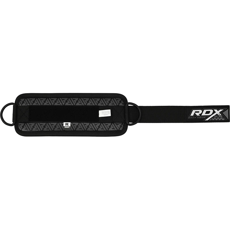 RDX A3 Weight Lifting D-Ring Ankle Straps - Image 3