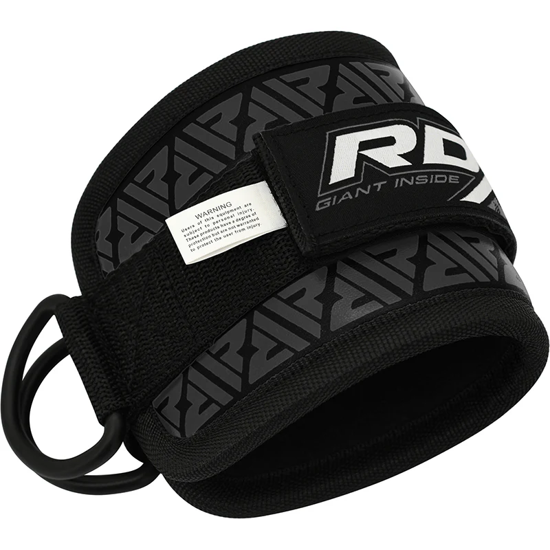 RDX A3 Weight Lifting D-Ring Ankle Straps - Image 5