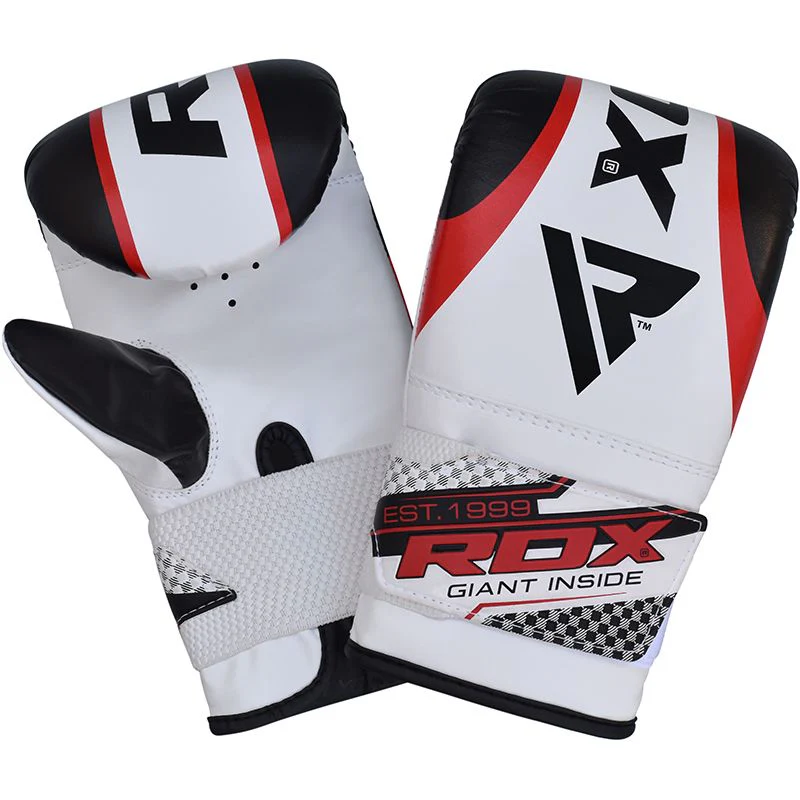 RDX 1R Red Boxing Bag Gloves - Image 5