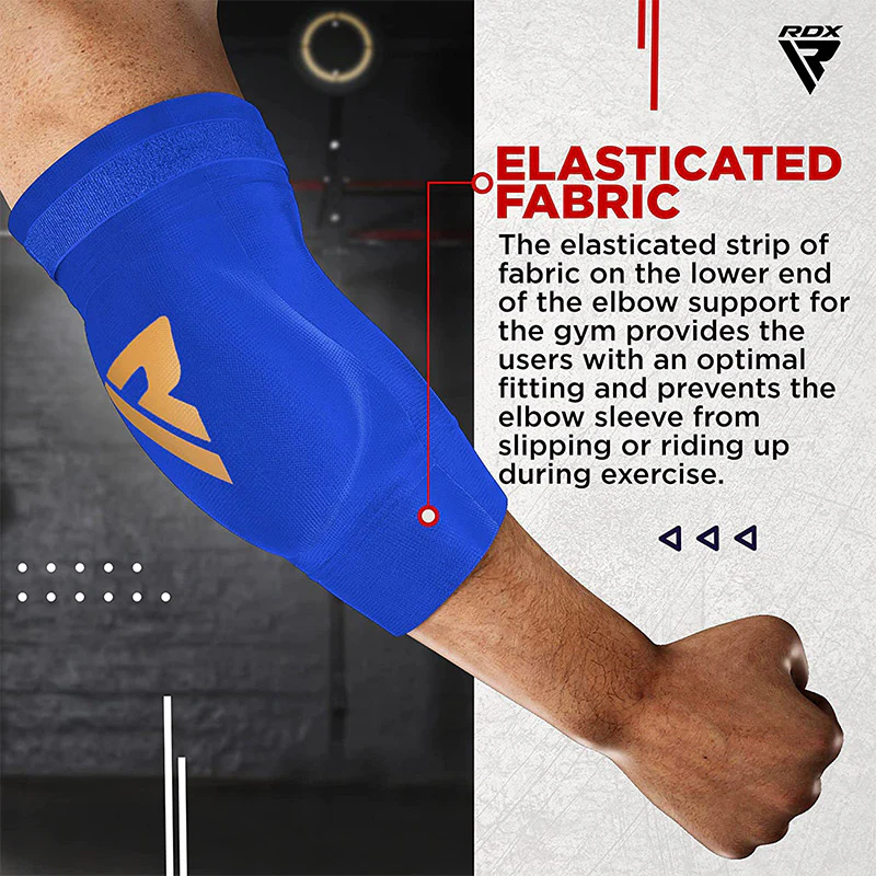RDX HY CE Certified Padded Elbow Sleeve for Muay Thai & MMA Workout OEKO-TEX® Standard 100 certified - Image 7