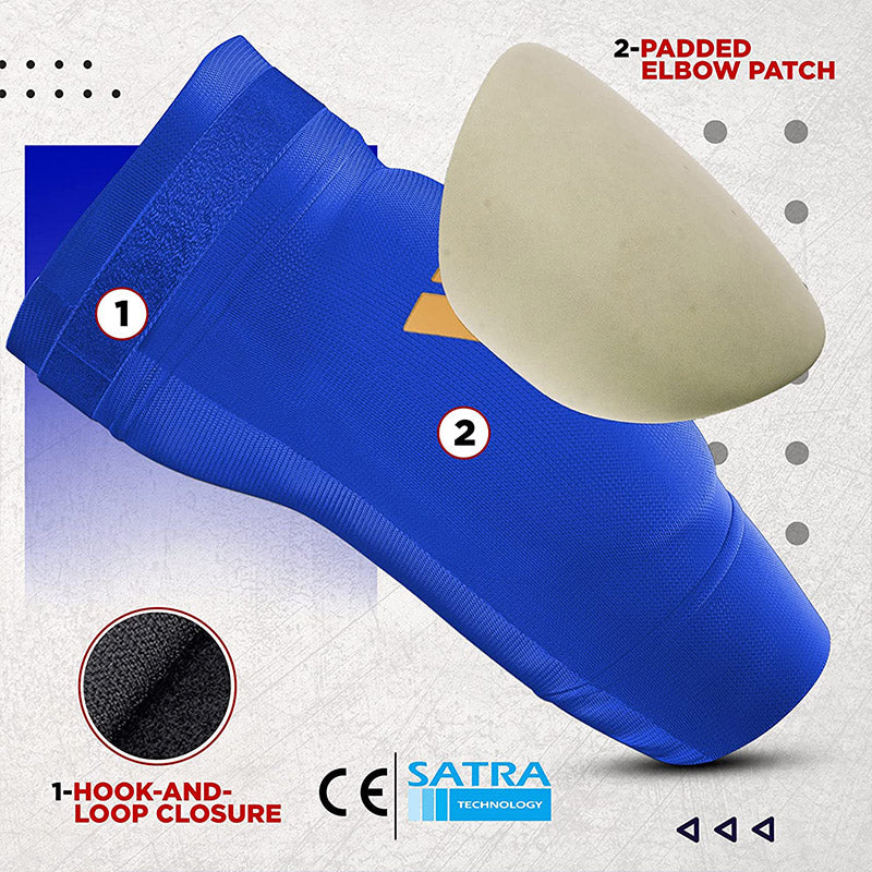 RDX HY CE Certified Padded Elbow Sleeve for Muay Thai & MMA Workout OEKO-TEX® Standard 100 certified - Image 9