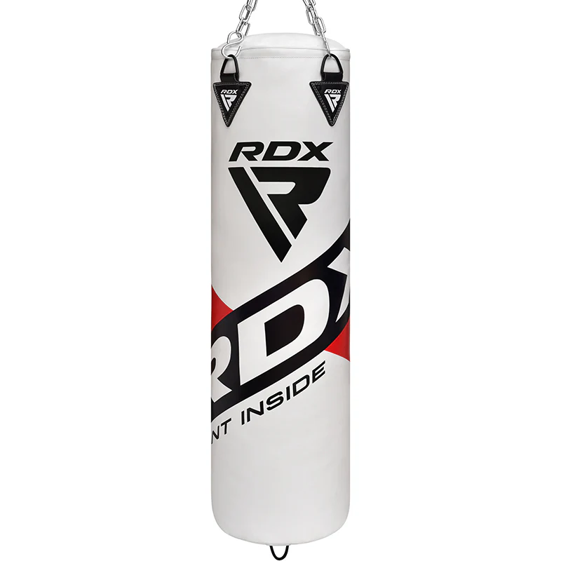 RDX F10 4ft/5ft Punch Bag with gloves & wall Bracket Unfilled - Image 2