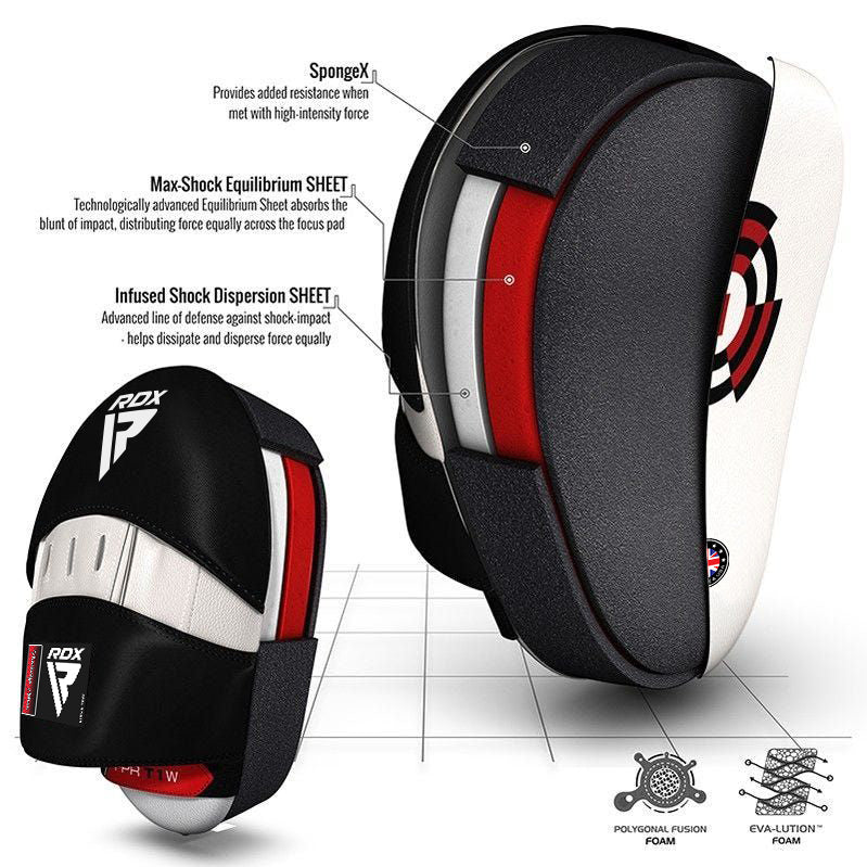 RDX 1W Boxing Gloves & Pads Set - Image 9