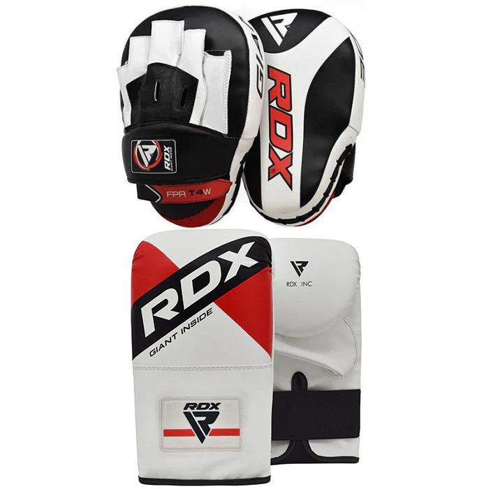 RDX T4 Bag Gloves with Boxing Pads - Image 10