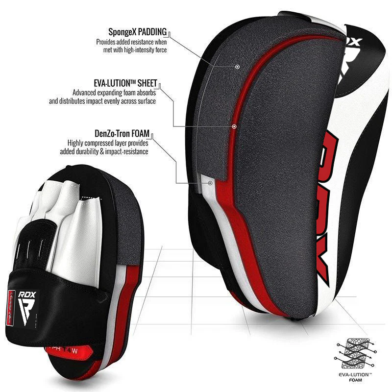 RDX T4 Bag Gloves with Boxing Pads - Image 3