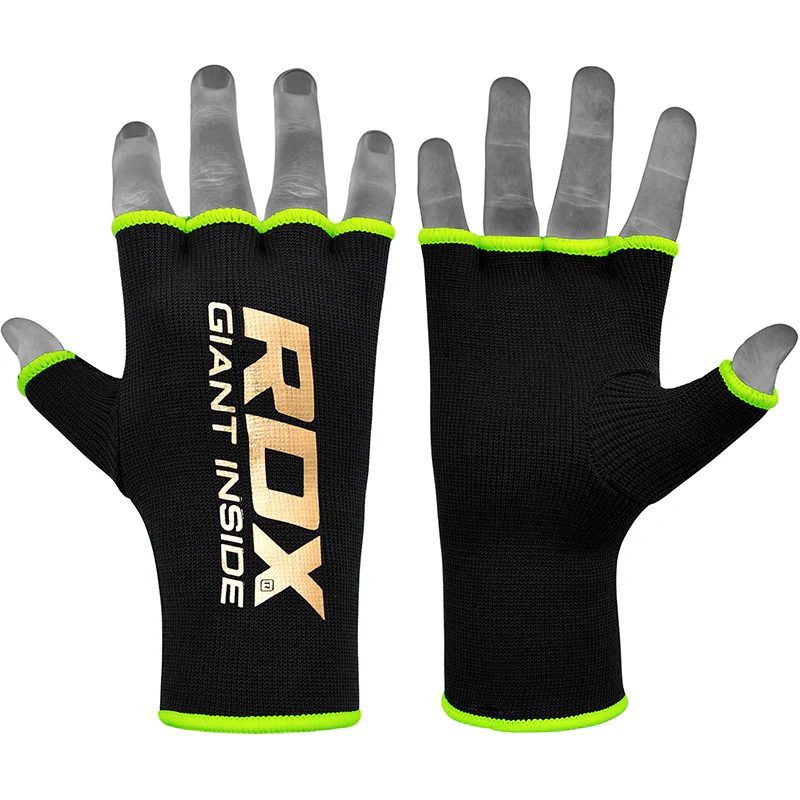 RDX HY Inner Gloves Elasticated Half Finger for Boxing, MMA Knuckle Protection OEKO-TEX® Standard 100 certified - Image 16