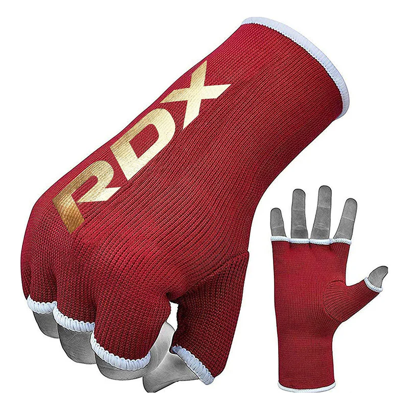 RDX HY Inner Gloves Elasticated Half Finger for Boxing, MMA Knuckle Protection OEKO-TEX® Standard 100 certified - Image 5