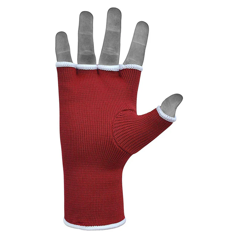 RDX HY Inner Gloves Elasticated Half Finger for Boxing, MMA Knuckle Protection OEKO-TEX® Standard 100 certified - Image 6