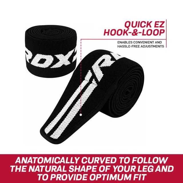 RDX K2 Compression Knee Wraps - Image 3