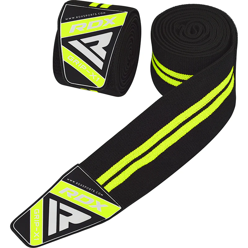 RDX K3G Elasticated Green Knee Wraps OEKO-TEX® Standard 100 certified - Image 11
