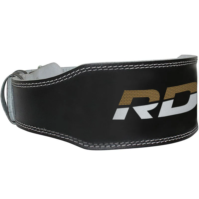 RDX 4 Inch Leather Weightlifting Gym Belt - Image 5