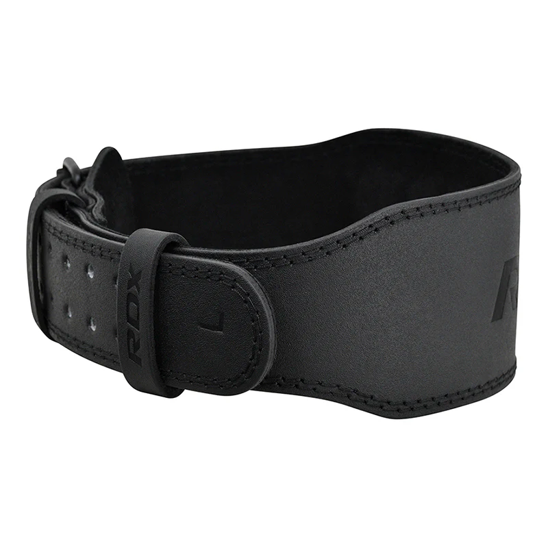 RDX 4 Inch Leather Weightlifting Gym Belt - Image 7