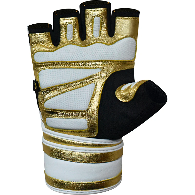 RDX L9 Leather Gym Exercise Gloves - Image 5