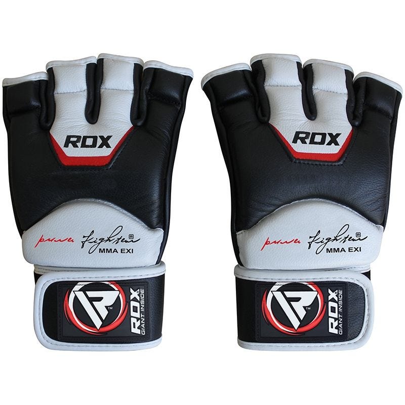 RDX T3 Leather MMA Gloves - Image 4