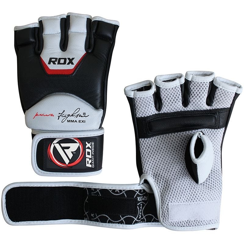 RDX T3 Leather MMA Gloves - Image 5