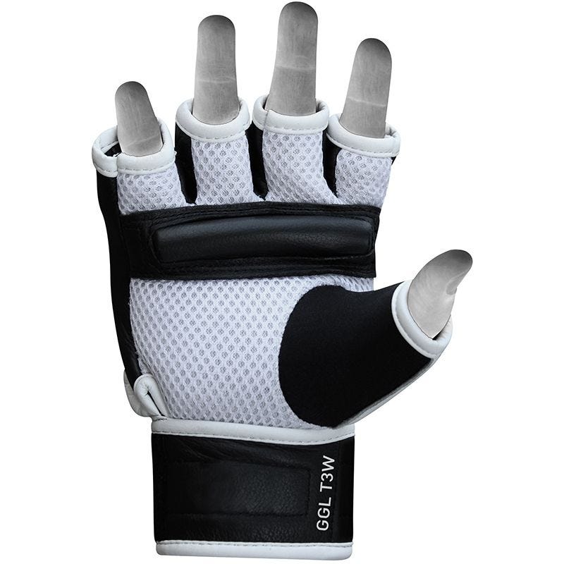 RDX T3 Leather MMA Gloves - Image 6