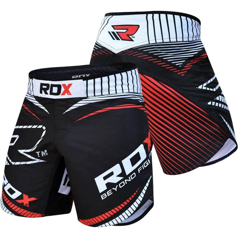 RDX R1 MMA Shorts Black/Red - Image 10