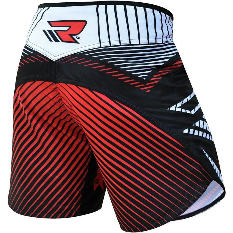 RDX R1 MMA Shorts Black/Red - Image 6