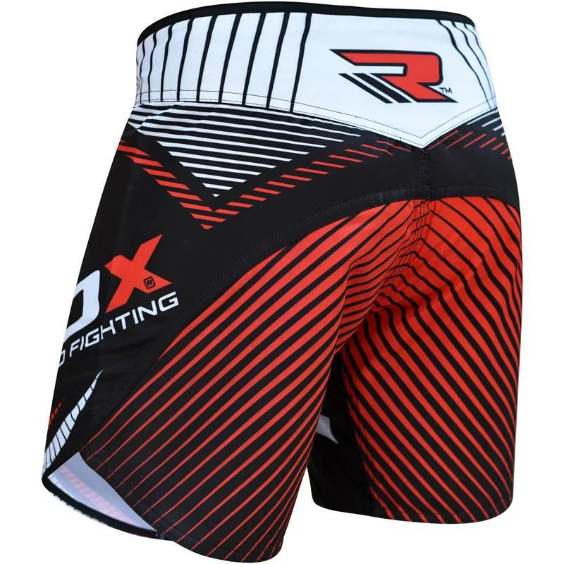 RDX R1 MMA Shorts Black/Red - Image 7