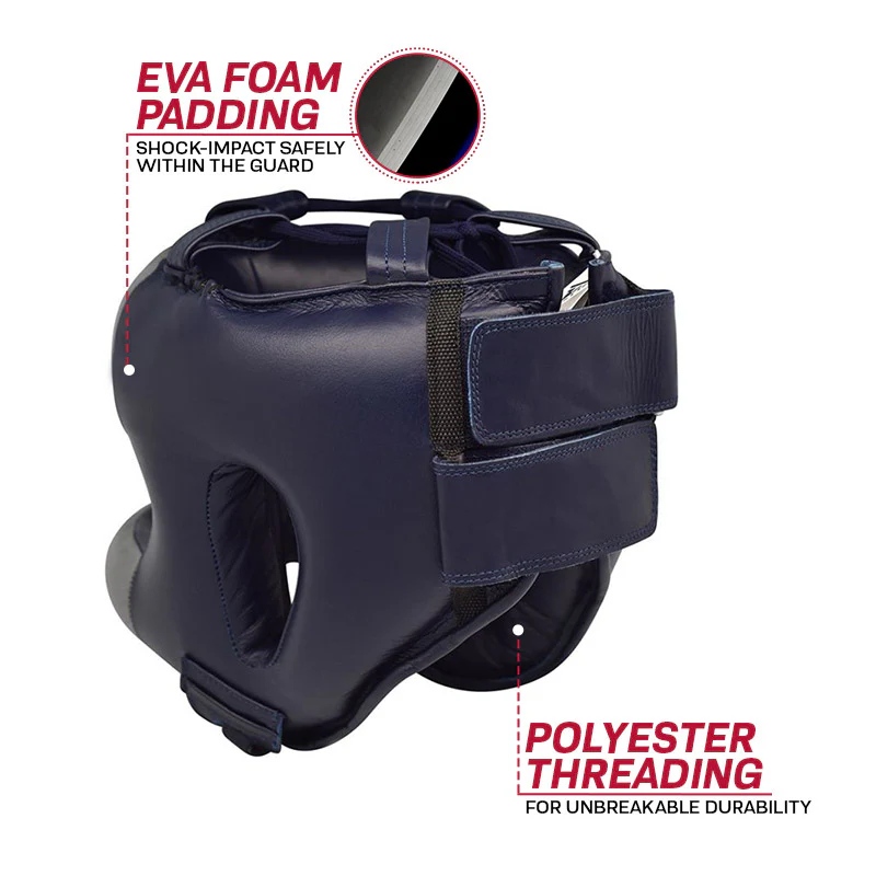 RDX O2 Sparring Head Guard with Nose Protection Bar - Image 4