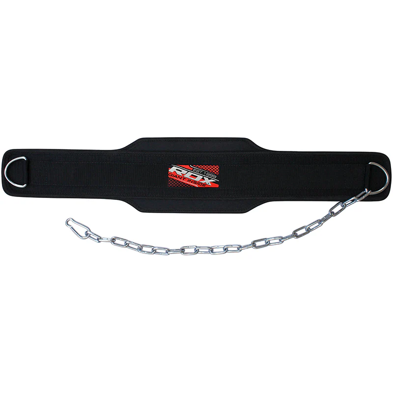 RDX 6DP Weight Training Dipping Belt with Chain - Image 2