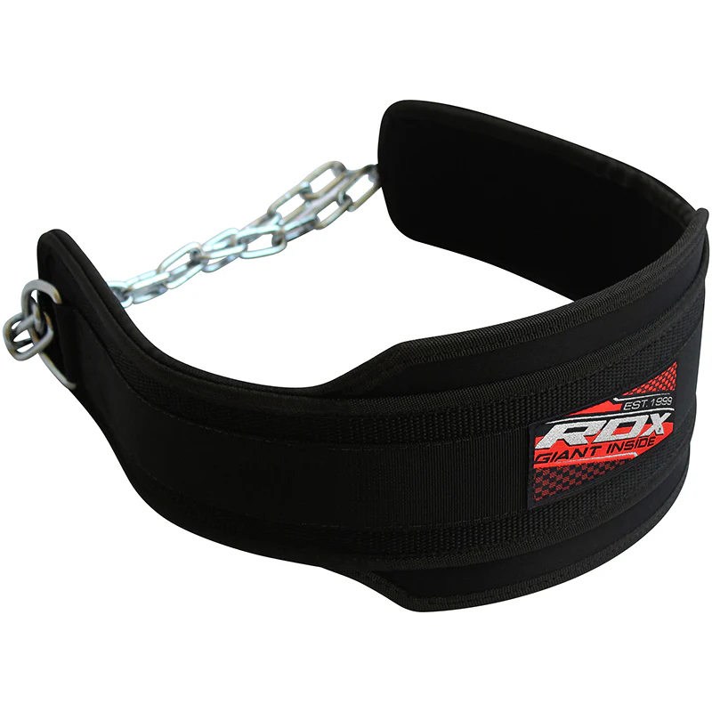 RDX 6DP Weight Training Dipping Belt with Chain - Image 5