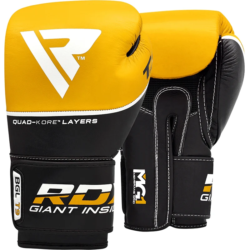 RDX T9 Ace Leather Boxing Gloves - Image 11