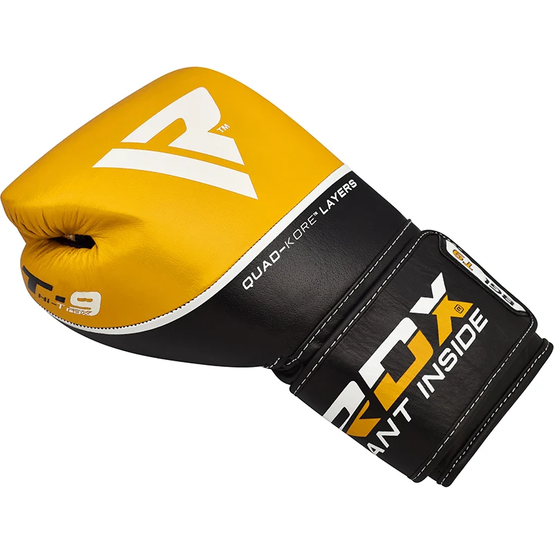RDX T9 Ace Leather Boxing Gloves - Image 13