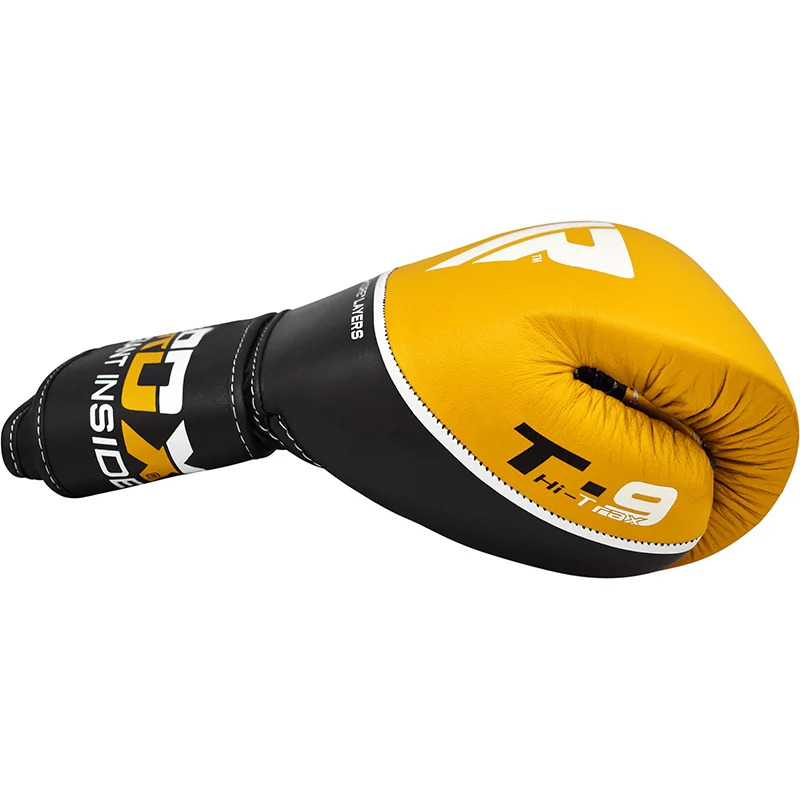 RDX T9 Ace Leather Boxing Gloves - Image 14