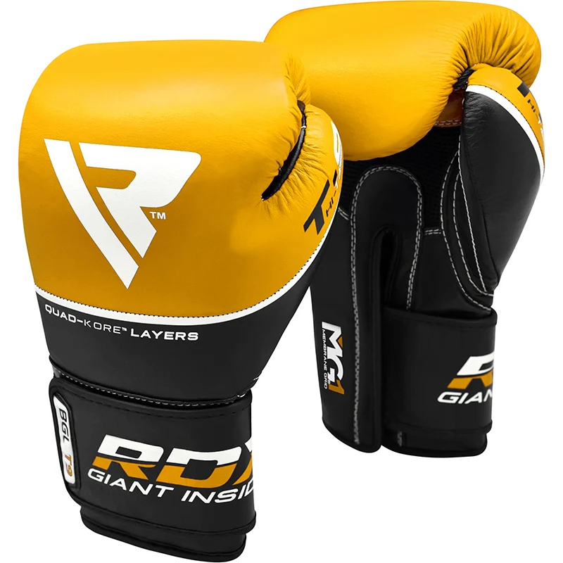 RDX T9 Ace Leather Boxing Gloves - Image 15