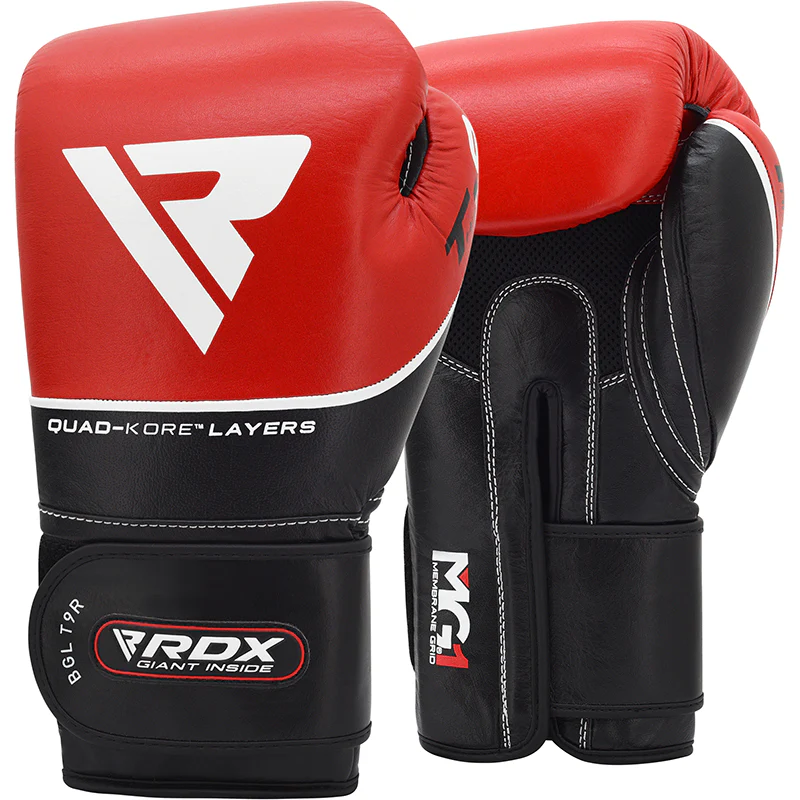 RDX T9 Ace Leather Boxing Gloves - Image 2