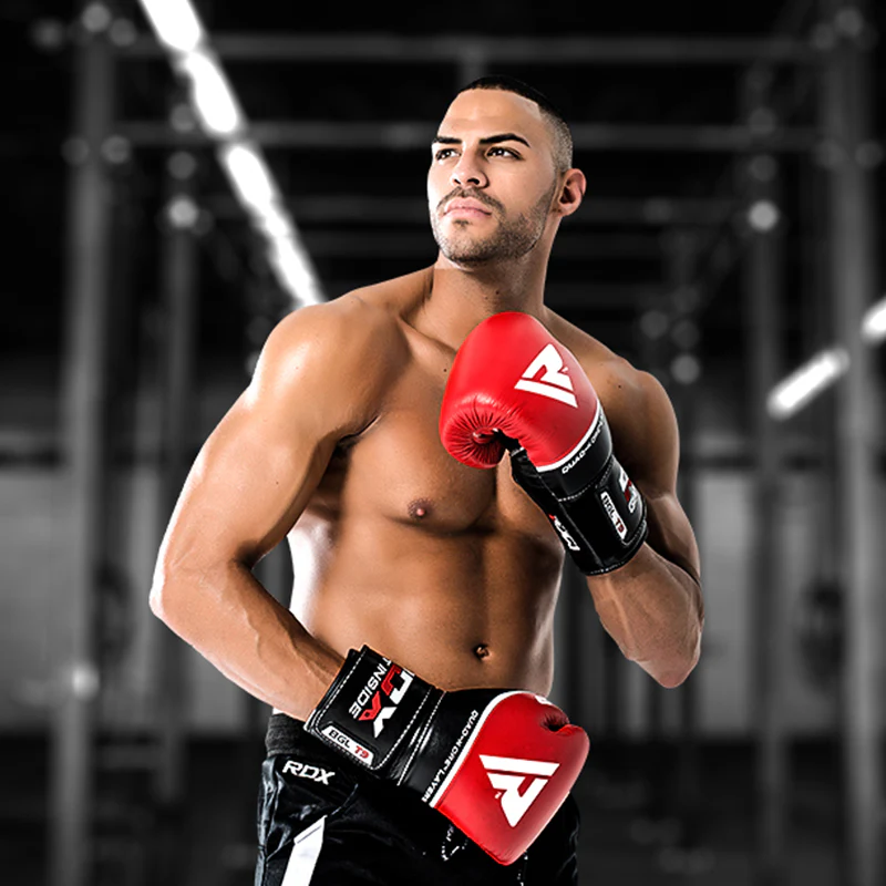 RDX T9 Ace Leather Boxing Gloves - Image 22