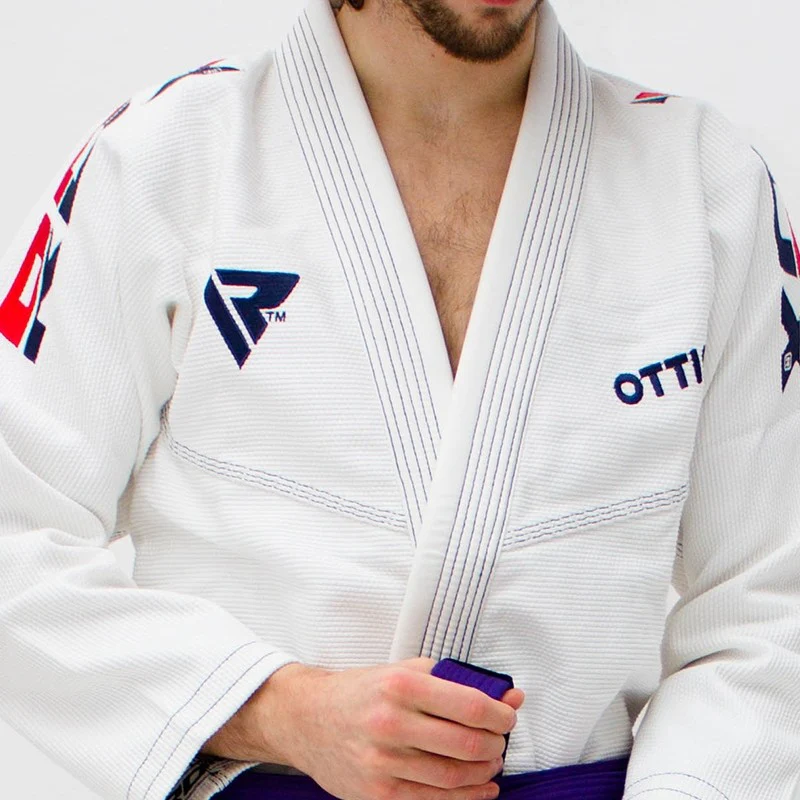 RDX S2 BJJ Gi White - Image 4