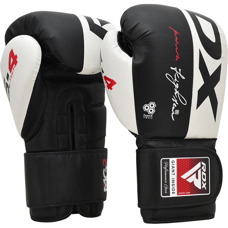 RDX S4 Leather Sparring Boxing Gloves - Image 10