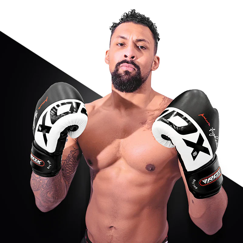 RDX S4 Leather Sparring Boxing Gloves - Image 2