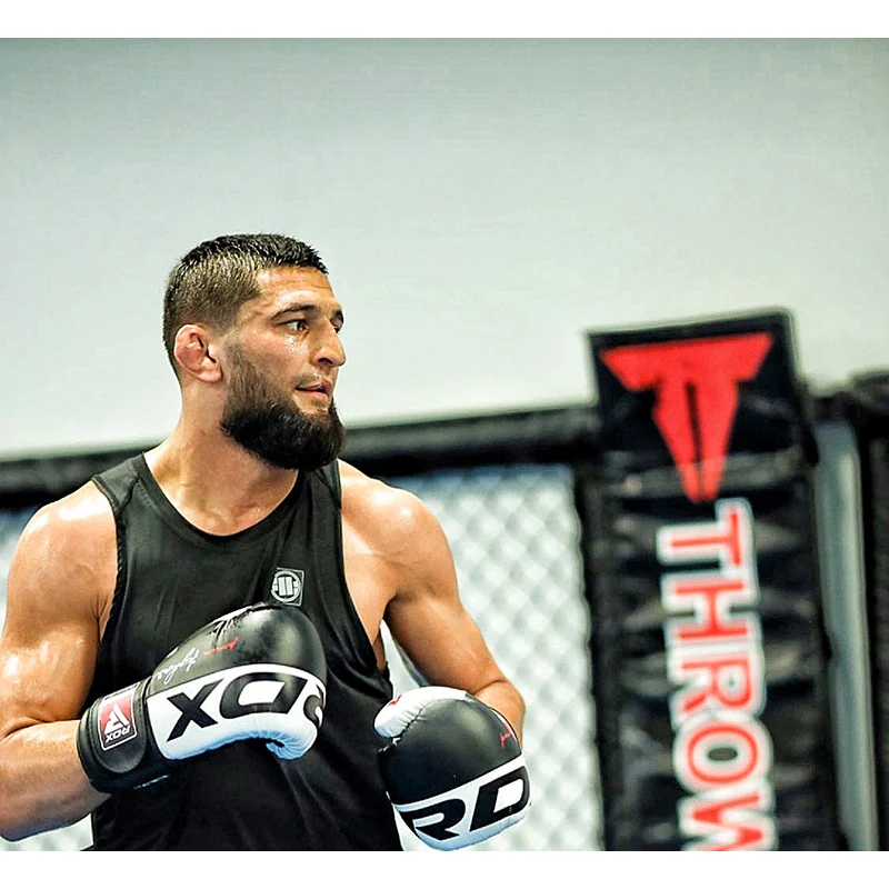 RDX S4 Leather Sparring Boxing Gloves - Image 4