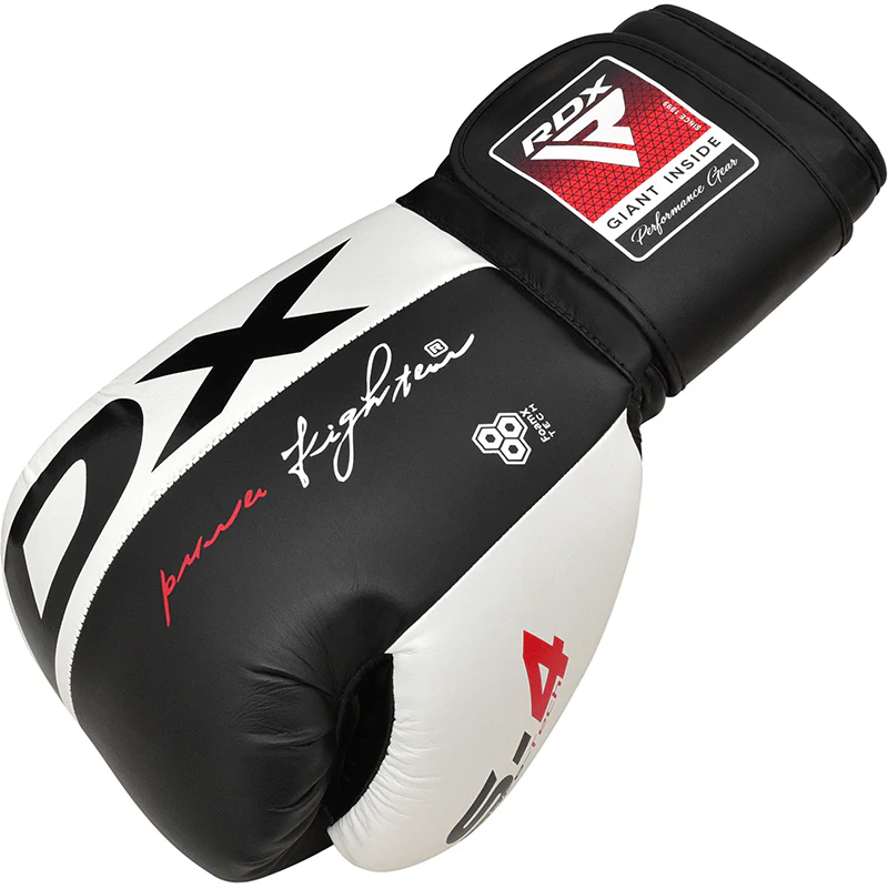 RDX S4 Leather Sparring Boxing Gloves - Image 9