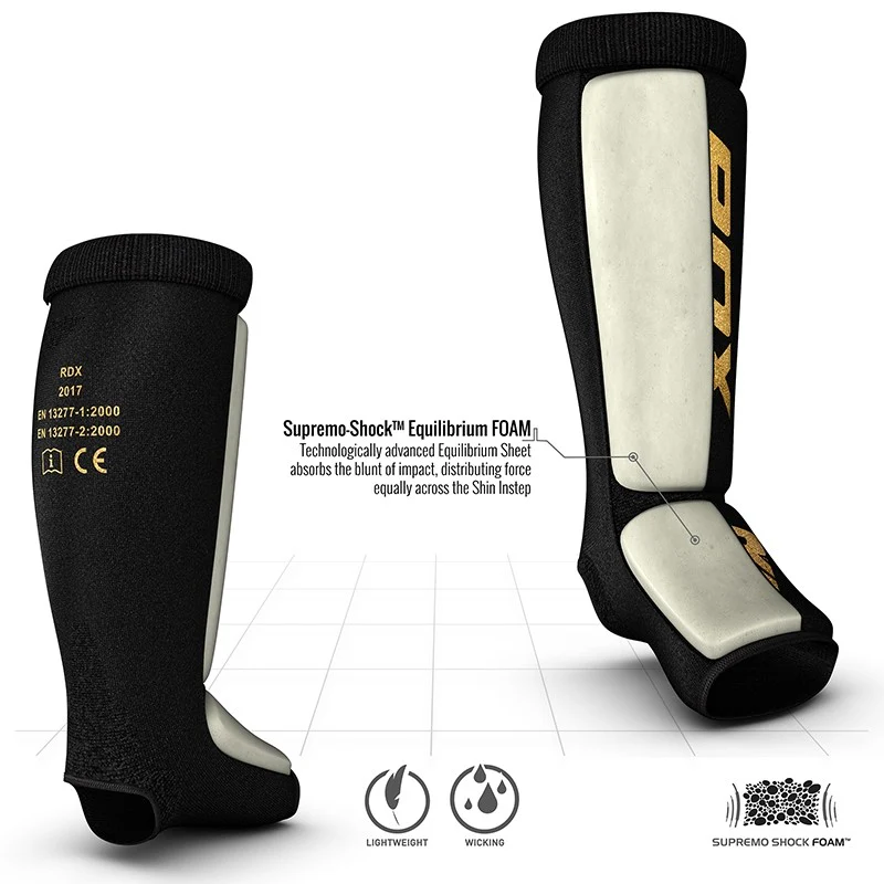 RDX SI MMA Gel Padded Lightweight Shin Instep Guard OEKO-TEX® Standard 100 certified - Image 3