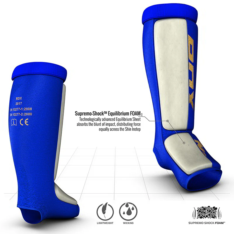 RDX SI MMA Gel Padded Lightweight Shin Instep Guard OEKO-TEX® Standard 100 certified - Image 5