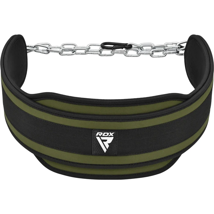 RDX T7 Elite Weight Training Dipping Belt With Chain - Image 2