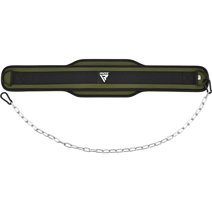 RDX T7 Elite Weight Training Dipping Belt With Chain - Image 5
